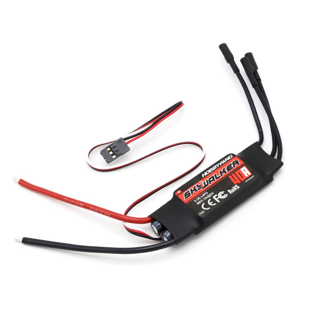 Flash Hobby Skywalker 12A 15A 20A 30A 40A 50A 60A 80A Brushless ESC Speed Controller UBEC for RC Airplane Fixed-Wing Drones
