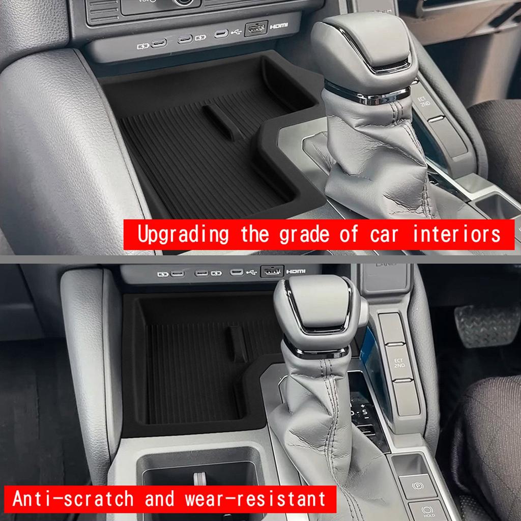 not  Slip Car Interior Organizers Mat strong Silicone Storage Tray Modern Vehicle Interior Organizers for Prado LC250