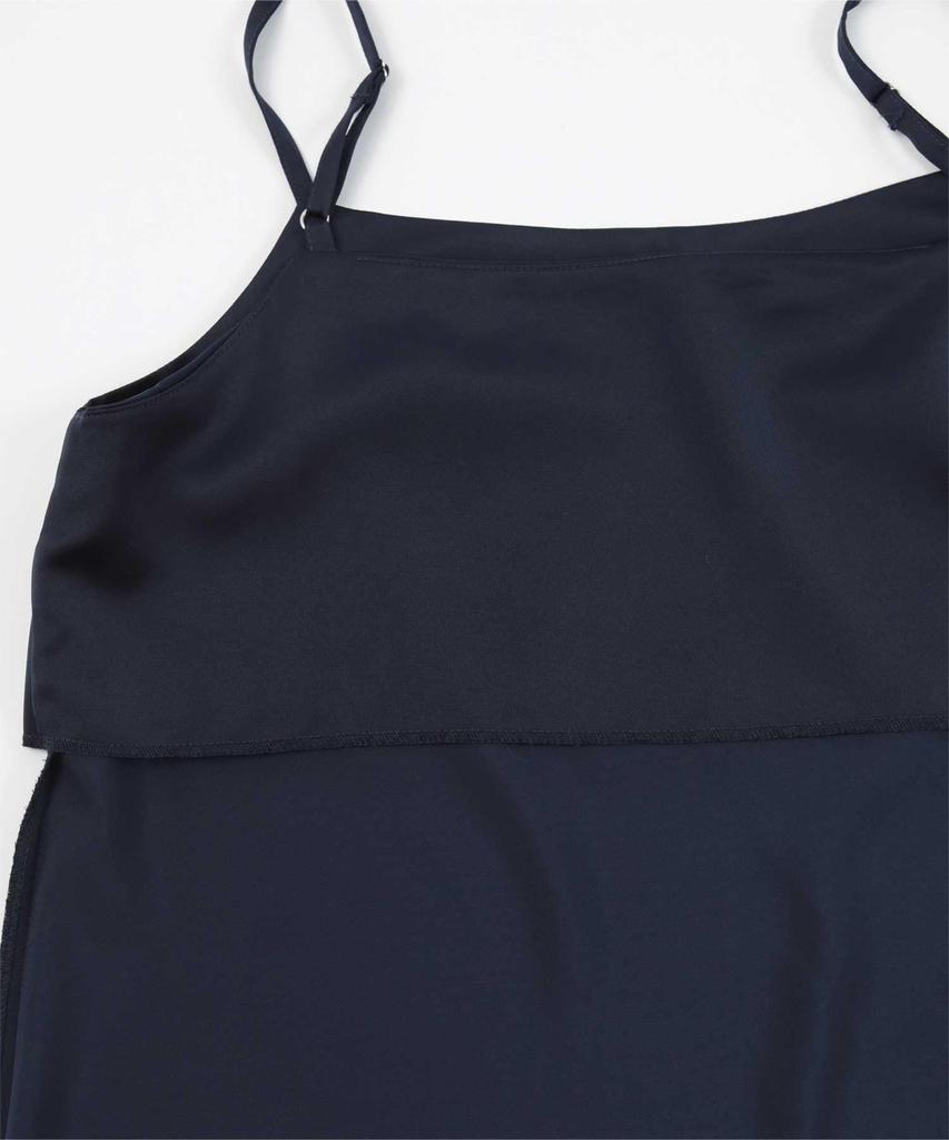 Yours Satin Camisole BDXU1611 Small Black Women's