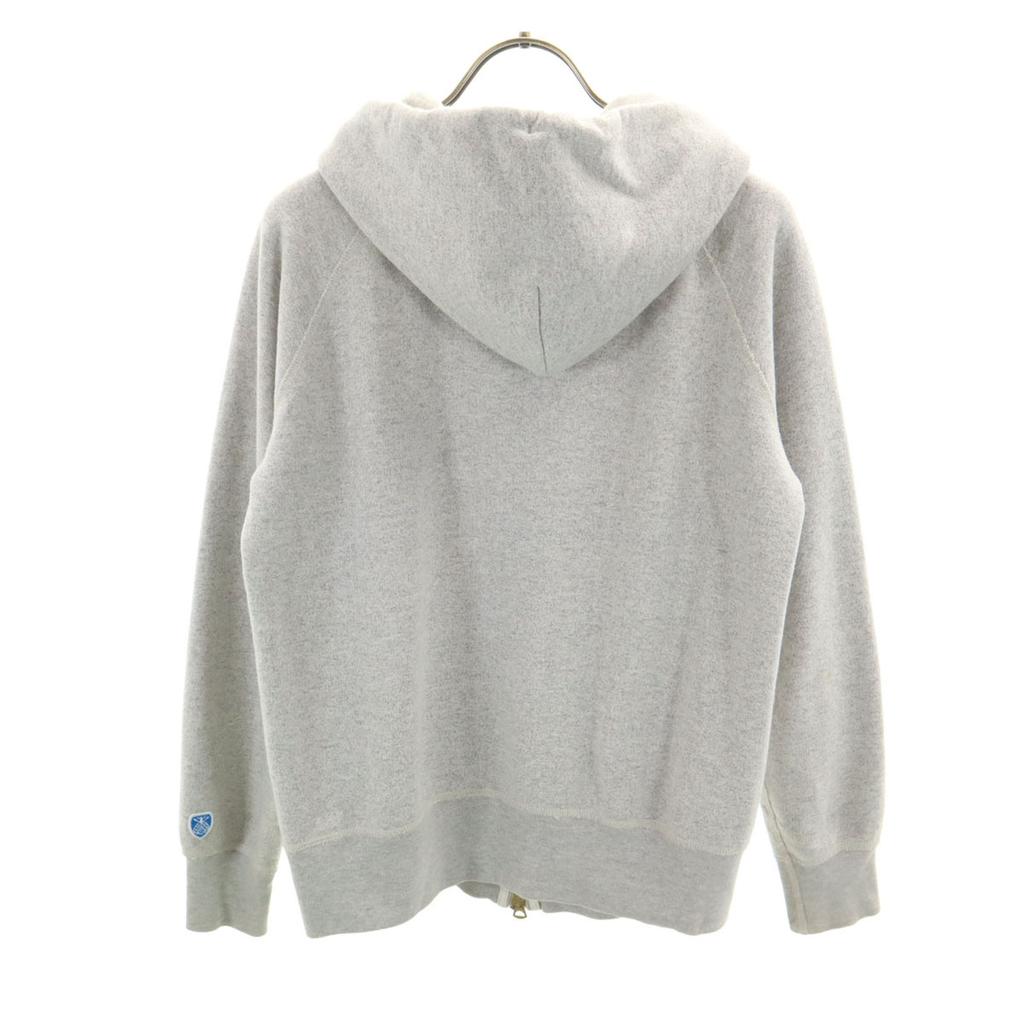 ORCIVAL made in Japan Long sleeve sweat Zip hoodie 2 gray Women Used