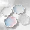 Flower/Round Shape Tray Silicone Mold Diy Handmade Storage Tray Plaster Epoxy Resin Molds Crafts Making Home Decor