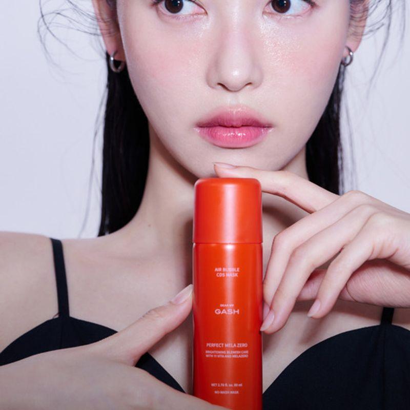 GearbyGASH [Spot/Blemish Care/Melanin Care] 10-Second Micro Bubble Pack Perfect Melazero / 150 doses Air Bubble CDS Mask