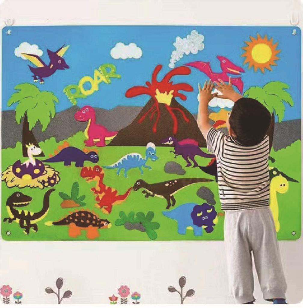 3D Felt Story Educational Board for Toddlers