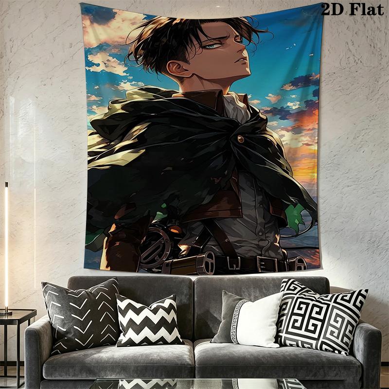 Attack on Titan Pattern Home Decor Tapestry, Wall Hanging, Decorative RV Wall Cloth.SGT0917038