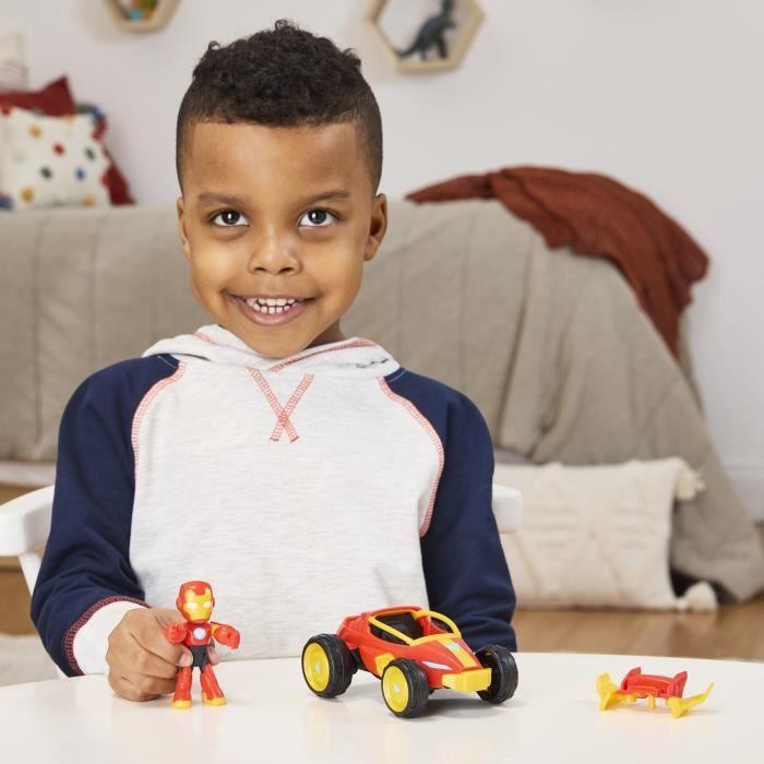 Figurka Iron Mana a vozidlo Bolide Iron Man, Marvel Iron Man a jeho úžasní přátelé, od 3 let