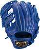 ZETT Youth Baseball Soft Royal Blue BJGB74510F Glove, Steer, All-Around, Left-Handed Throw, (2500), Size SS,