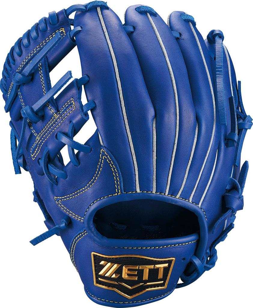ZETT Youth Baseball Soft Royal Blue BJGB74510F Glove, Steer, All-Around, Left-Handed Throw, (2500), Size SS,