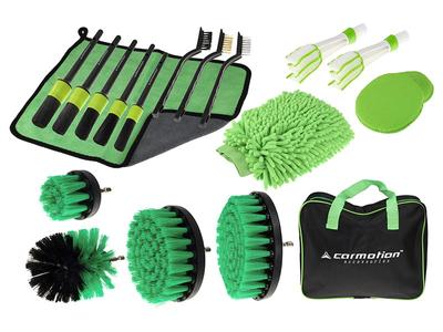 19-teiliges Autopflegeset mit Aufbewahrungstasche