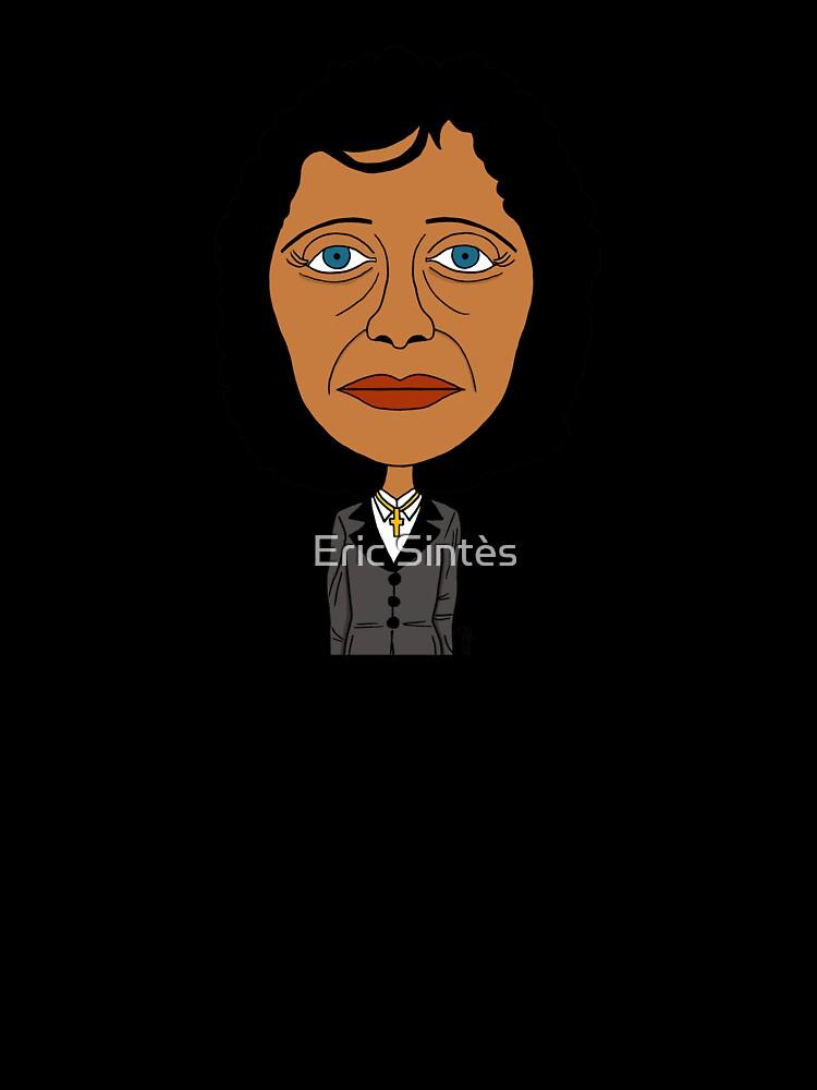 Édith Piaf Queen of French Song (in Color) Oversized T-Shirt
