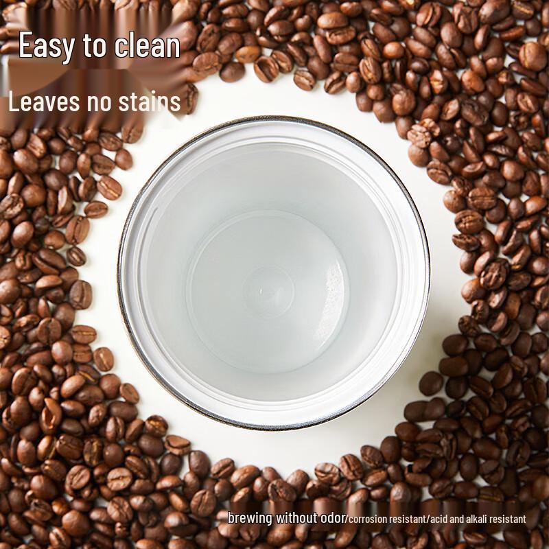 Portable Ceramic Lined Stainless Steel Insulated Coffee Tea Cup