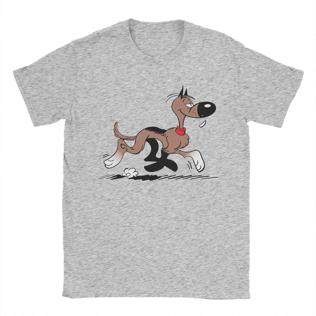Mens Rantanplan Lucky Luke T Shirt Cartoon 100 Cotton Clothes Fashion Short Sleeve Round Neck Tee Shirt Plus Size TShirts