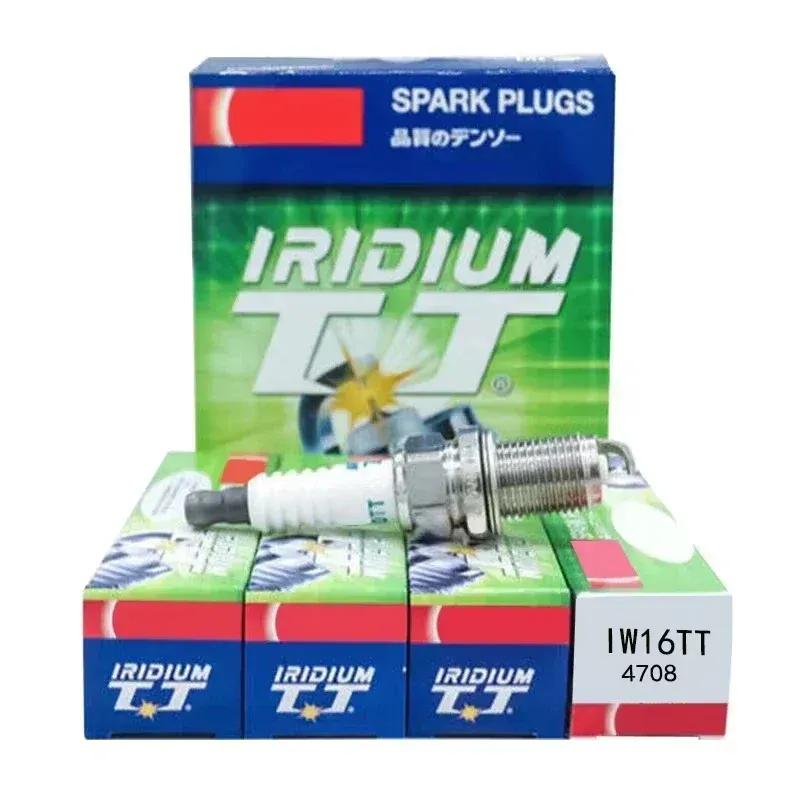 Двойная иридиевая свеча зажигания 4708 IW16TT для Toyota Suzuki Renault Opel Nissan Mitsubishi Mazda Kia Hyundai Honda BMW Daihatsu 4pcs