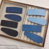 Korean Retro Denim Blue Hair Clip: Versatile BB Clip for Stray Hair & Bangs, New Women's Accessory