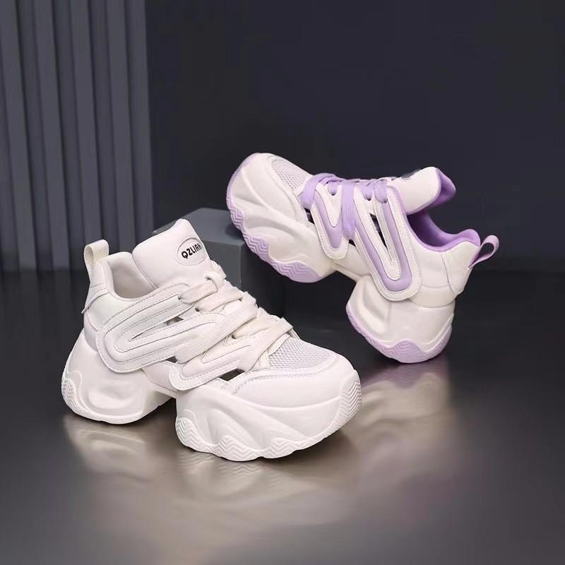 Fashion Height-increasing 2025 Summer New Breathable Perforated Dad Shoes, Fashionable Petite Casual Breathable Sports Women's Shoes
