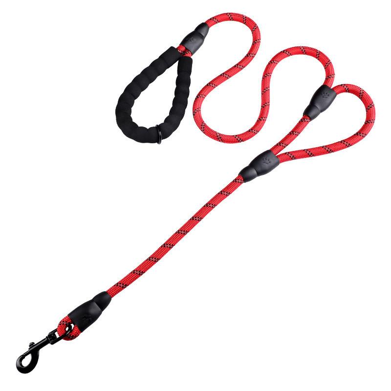 Pioneer Rope Petcore Dog Leash Traffic Padded Two Handle Heavy Double Reflective