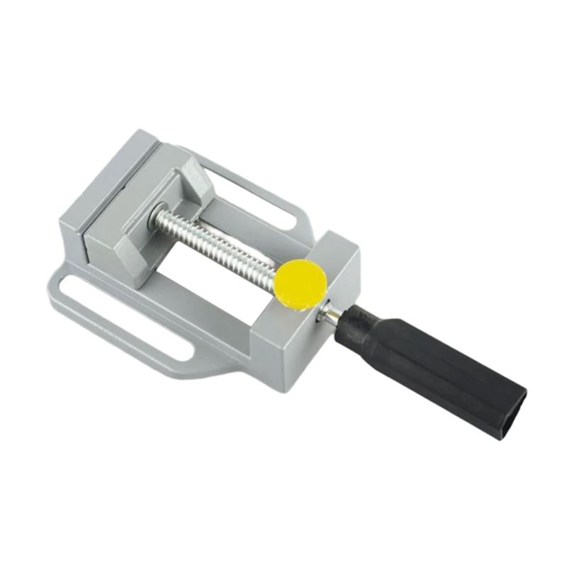 High Strength Aluminum Drill Press Vise Quick Release Workbench Clamp Clip for Electric Drilling Machine Clamping Tool