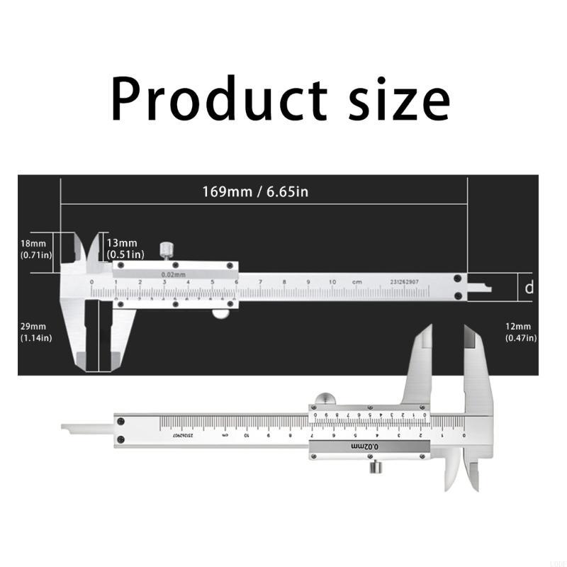 Thickness Diameter Measuring Tool Vernier Caliper for Jewelry Coin Gemstones