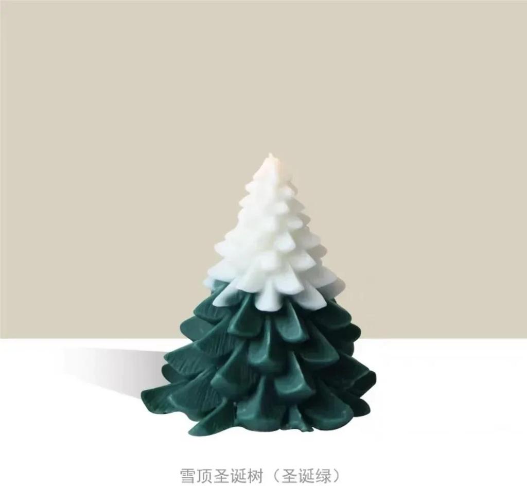 Christmas Tree Party Decor Atmosphere Hand Gift DIY Handmade Christmas Aromatherapy Candles Creative Gifts Party Decor Supplies