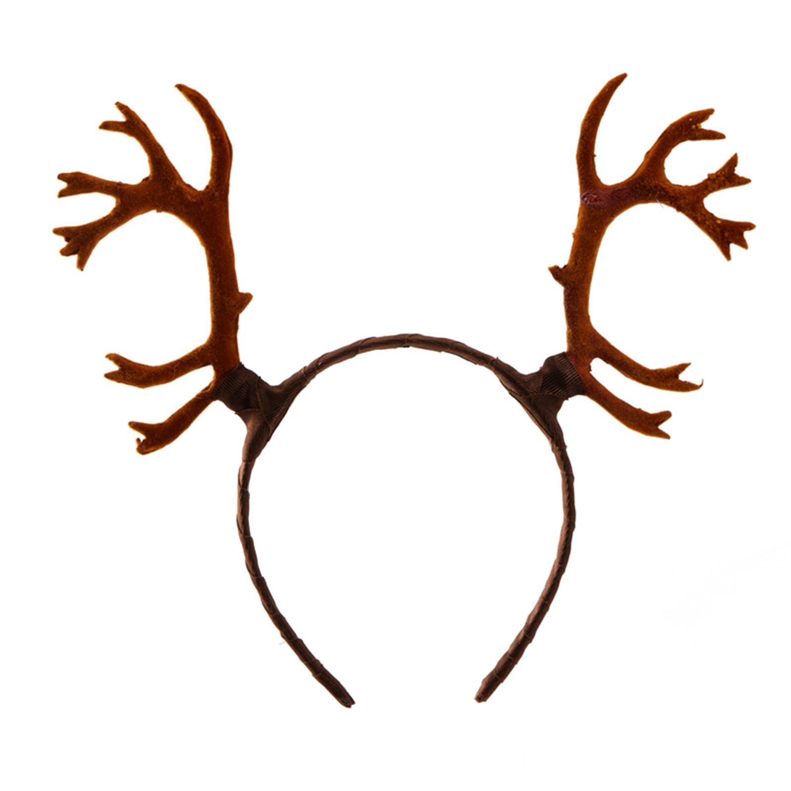 

Handmade Antler Horn Headbands Girl Cosplay Headwear Antler Horn Fursuit Masquerades Halloween Cosplay Party