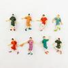 10pcs Mini Making Football Game Scene Colorful Football Sports People