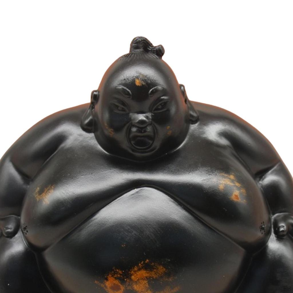 Mini Sumo-staty Te-djur Prydnad för Kontor och Vardagsrum