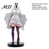 Artistic Ghost Ornament for Bar Decor Gothic Lady Sculpture, Halloween Resin Shrouded Woman Figurine, Mythical Desk Accessories Home Desktop Computer