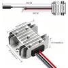 Waterproof Power Adapter Boost Converter DC12V-24V To 30V 3.5A Output For Internet Device With Cold Press Terminal Wire