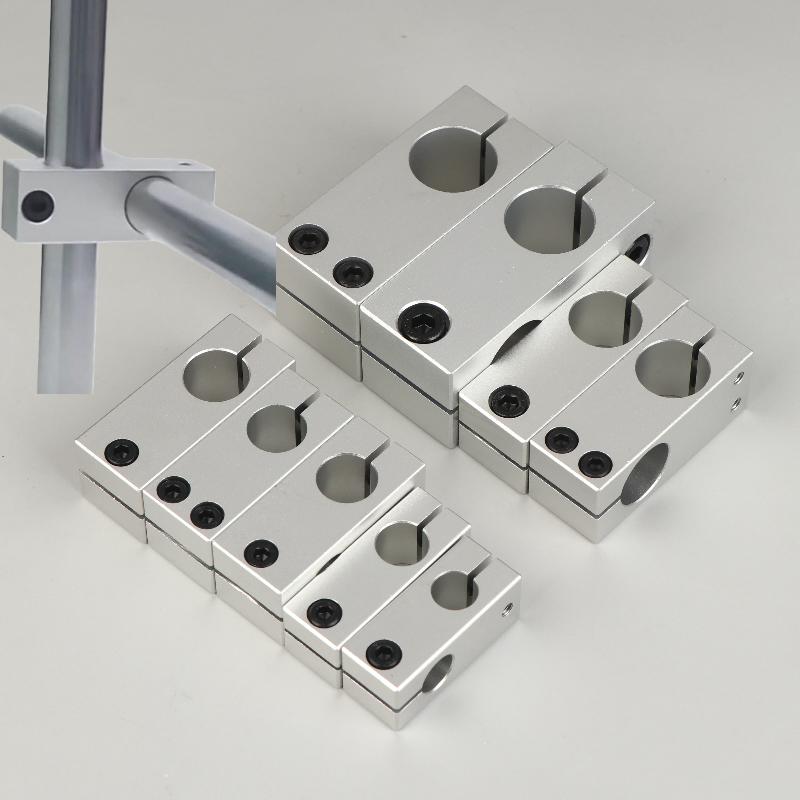 1 ks hliníková upevňovací spona pro sloupky, křížový konektor, upevňovací spona pro křížovou optickou osu, držák potrubní spony, DIY příslušenství