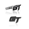 3D Metal GT Car Rear Trunk Emblem Sticker Decals Front Hood Grill Badge