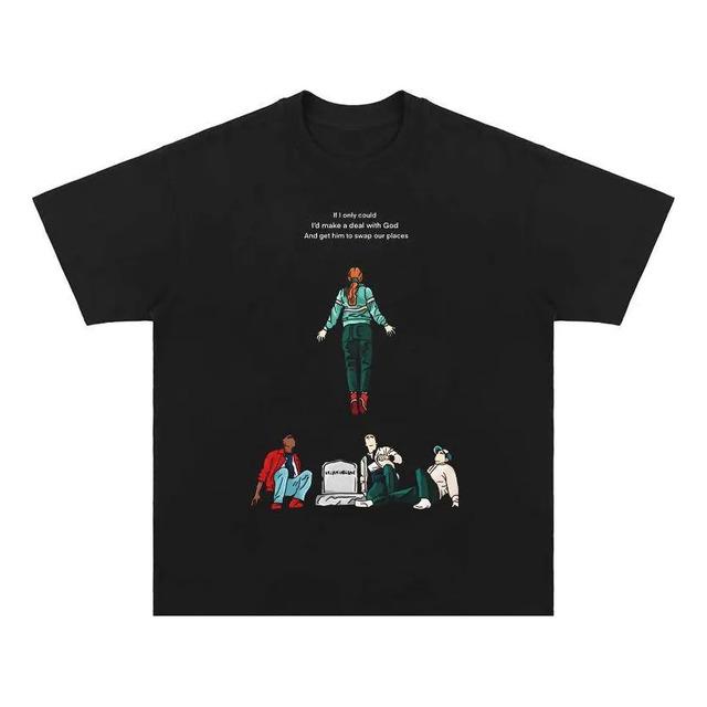Camiseta De Max Levitating Deal With God De Stranger Things M