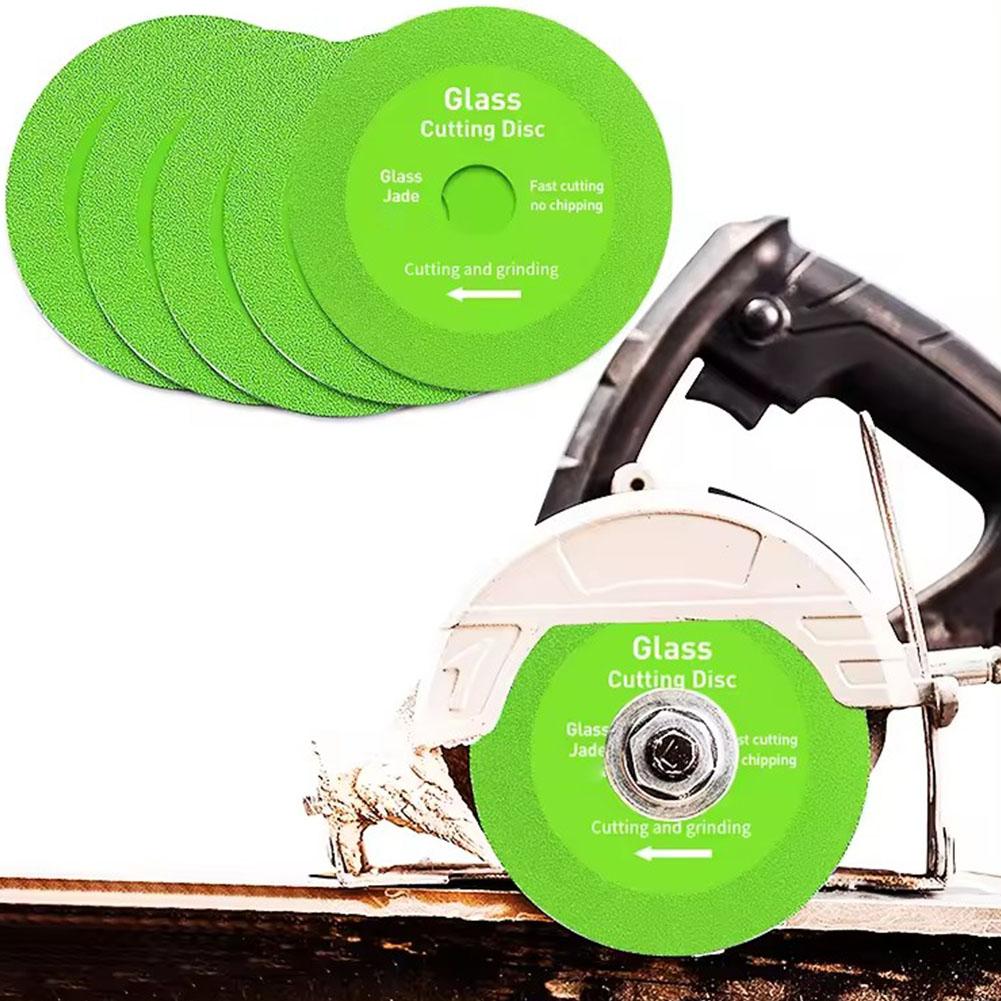 100mm Glass Cutting Disc Diamond Marble Saw Ceramic Tile Jade Polishing Cutting Tool Sharp Brazing Bottle Grinding