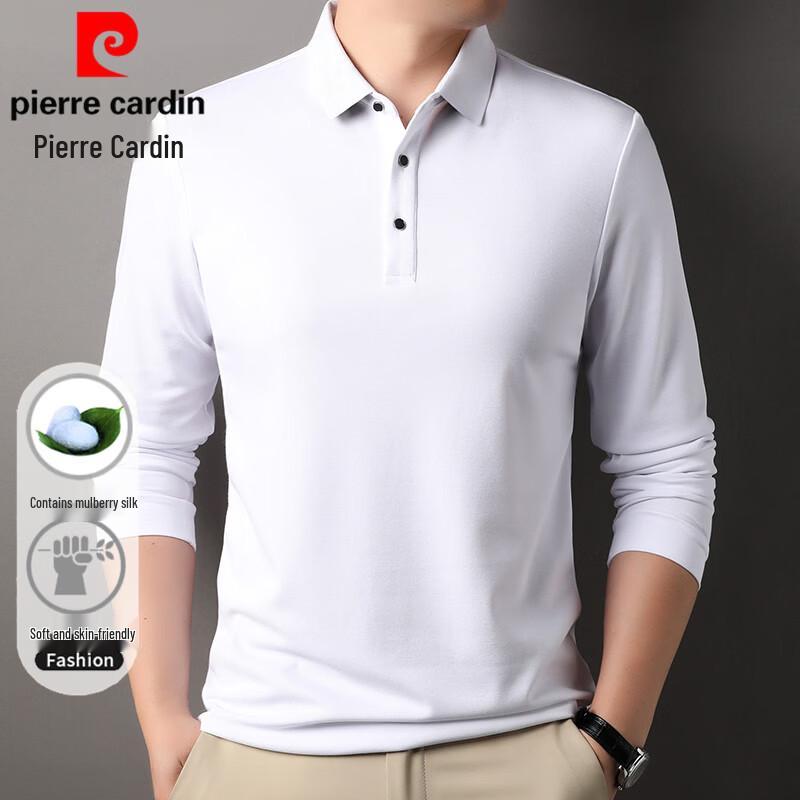 Pierre Cardin Men's Long Sleeve Polo Shirt