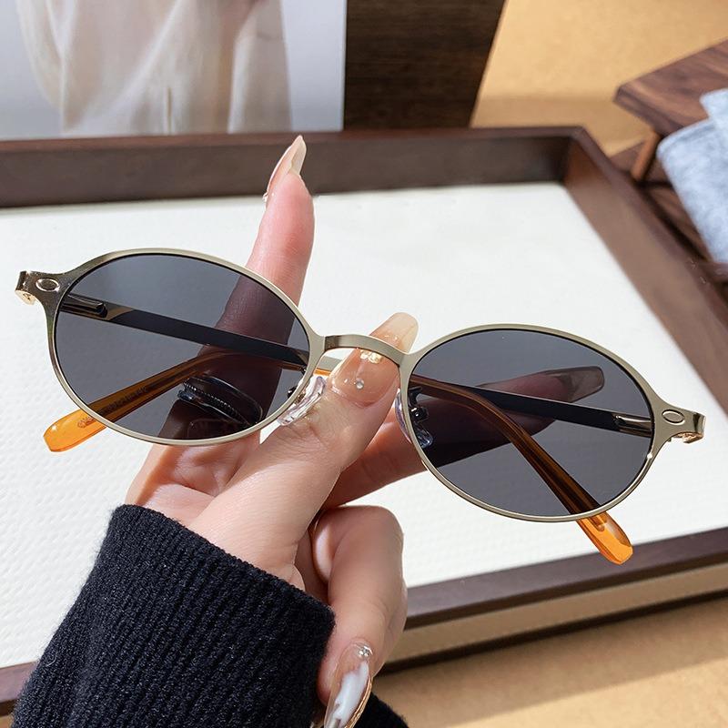 Fashion New Oval Sun Glasses Small FrameOval Eyeglasses Travel Retro Shades Glasses Outdoor