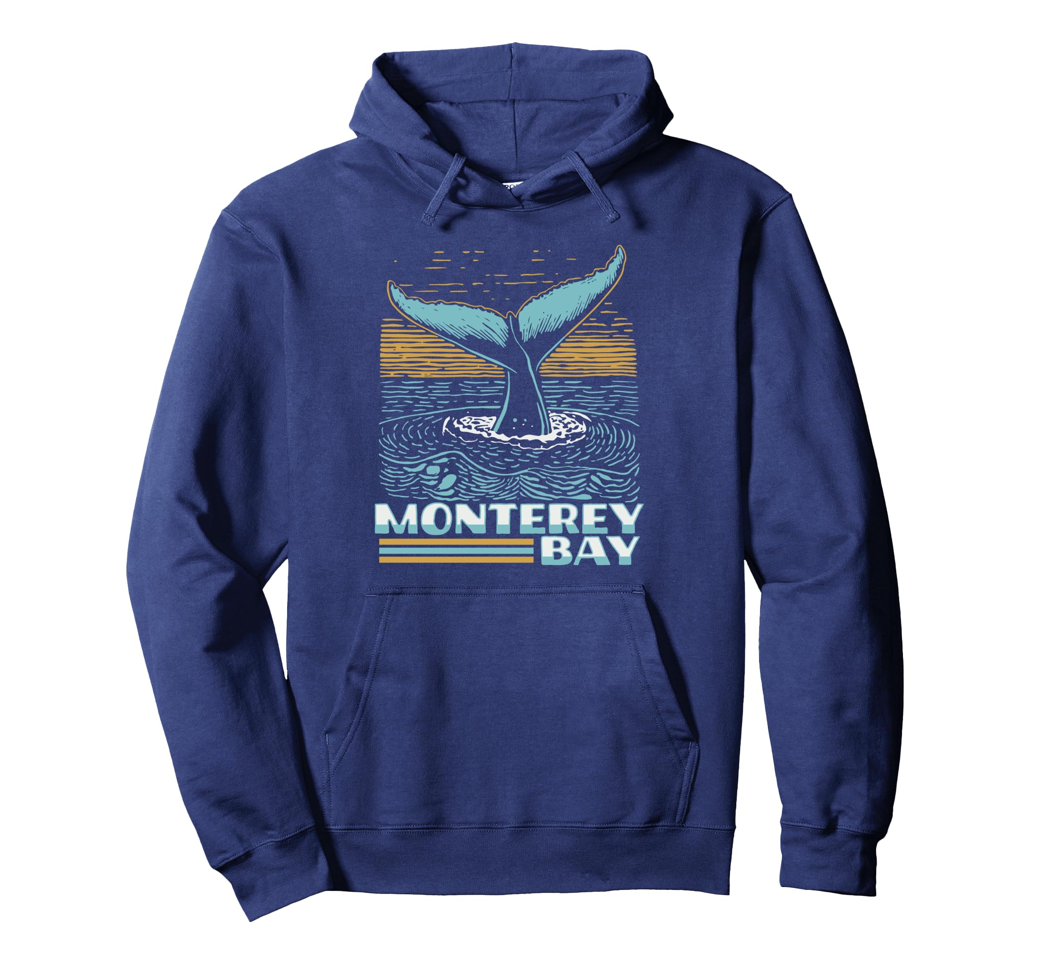 

Monterey Bay Whale Fluke California Parka