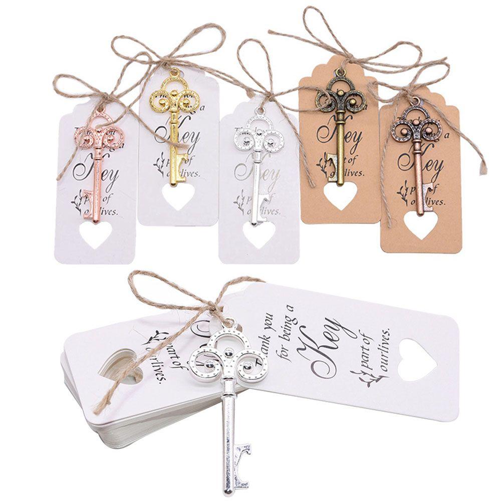 Favors Home Supplies Bar Supplies Bottle Opener Keychain Skeleton Key Beer Opener Kitchen Gadget