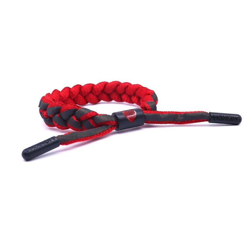 Bracelet Shoelace Woven Holographic Reflective Couple Bracelet Men's and Women's Bracelet
