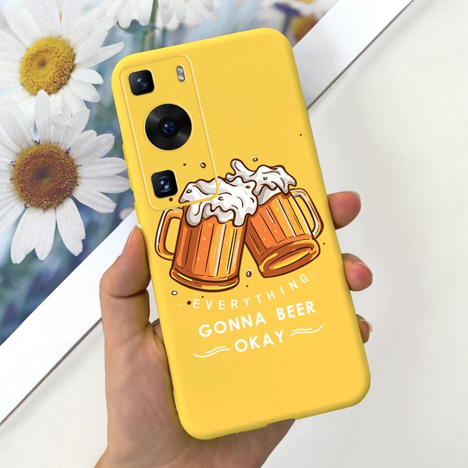 For Huawei P60 Pro P 60 Case Lovely Astronaut Cartoon Slim Soft Silicone Protective Cover For Huawei P60 Art P60Pro MNA-LX9 Case