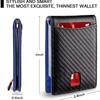 Cross-border RFID Carbon Fiber Minimalist Wallet with Multi-Card Slots