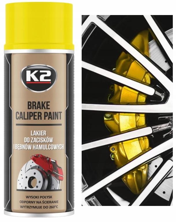 K2 Brake Caliper Paint 400Ml Żółty