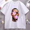 Graphic Tees Youth Boys Bubble Gum T Shirt Unisex Women Fuuny T-shirt Cotton Short Sleeve Loose Casual Tee Shirts Clothing Tops