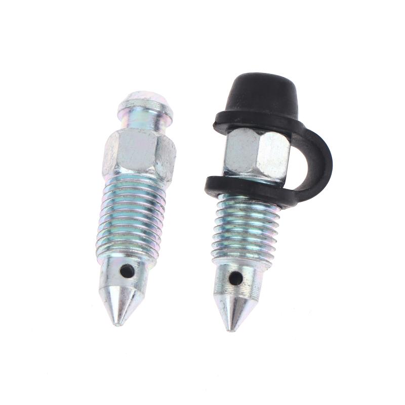 6 szt. Długość 31,5 mm M10X1 Śruba odpowietrzająca do cylinderka hamulcowego Gwint M10 X 1.0 Długość 31,5 mm Akcesoria do części samochodowych