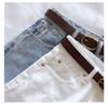 Light Blue Denim Shorts Women's Summer Thin Loose Thin Show High A Word Wide Legs All Match