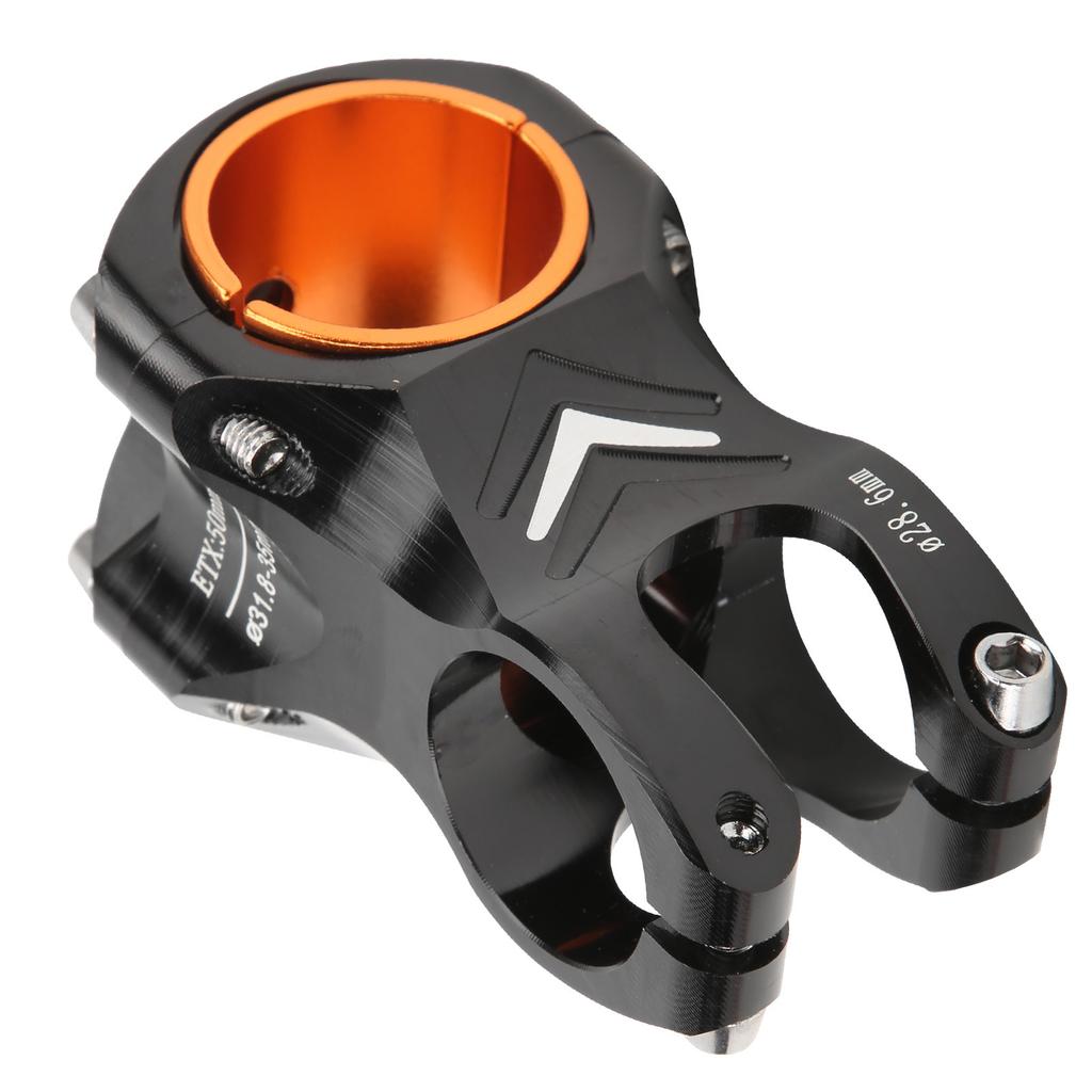 CANSUCC 31.8 35mm Bike Handle Stem Riser Short Handle Stem Aluminum Bike Handlebar Stem