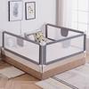 3-Sided Baby Bed Guardrail with Vertical Lifting for Safety & Anti-Collision