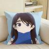 Manga Hananoi-kun to Koi no Yamai Square Sofa Pillow Cover Solid Color Living Room Home Decor Cushion Case