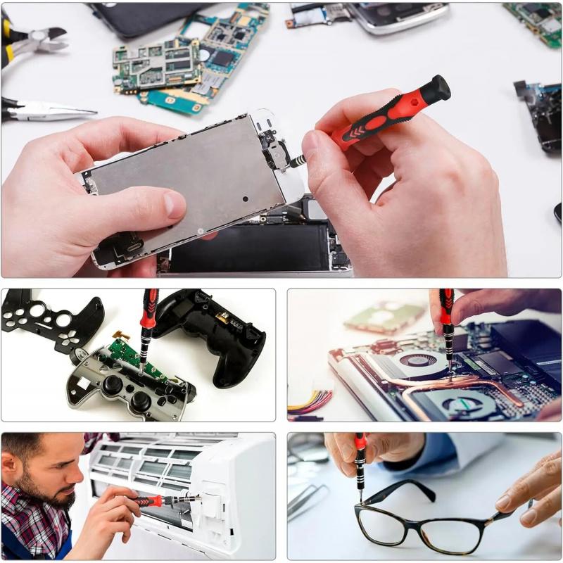 115 in 1 Präzisionsschraubendreher-Set Professionelles magnetisches Reparaturwerkzeug-Set für Telefon, Computer, Uhr, Laptop-Reparatur