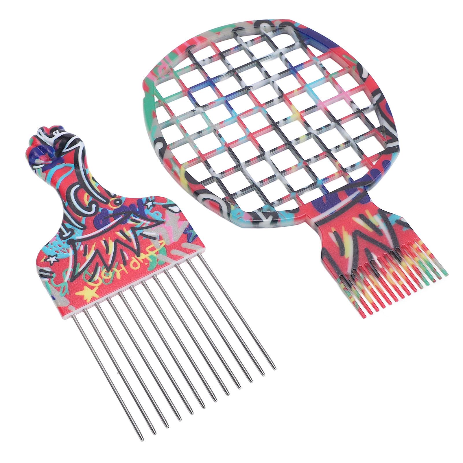 

Мужская расческа для укладки вьющихся волос Twist and Pick, утюжок для волос Twenty2, для путешествий и повседневного использования