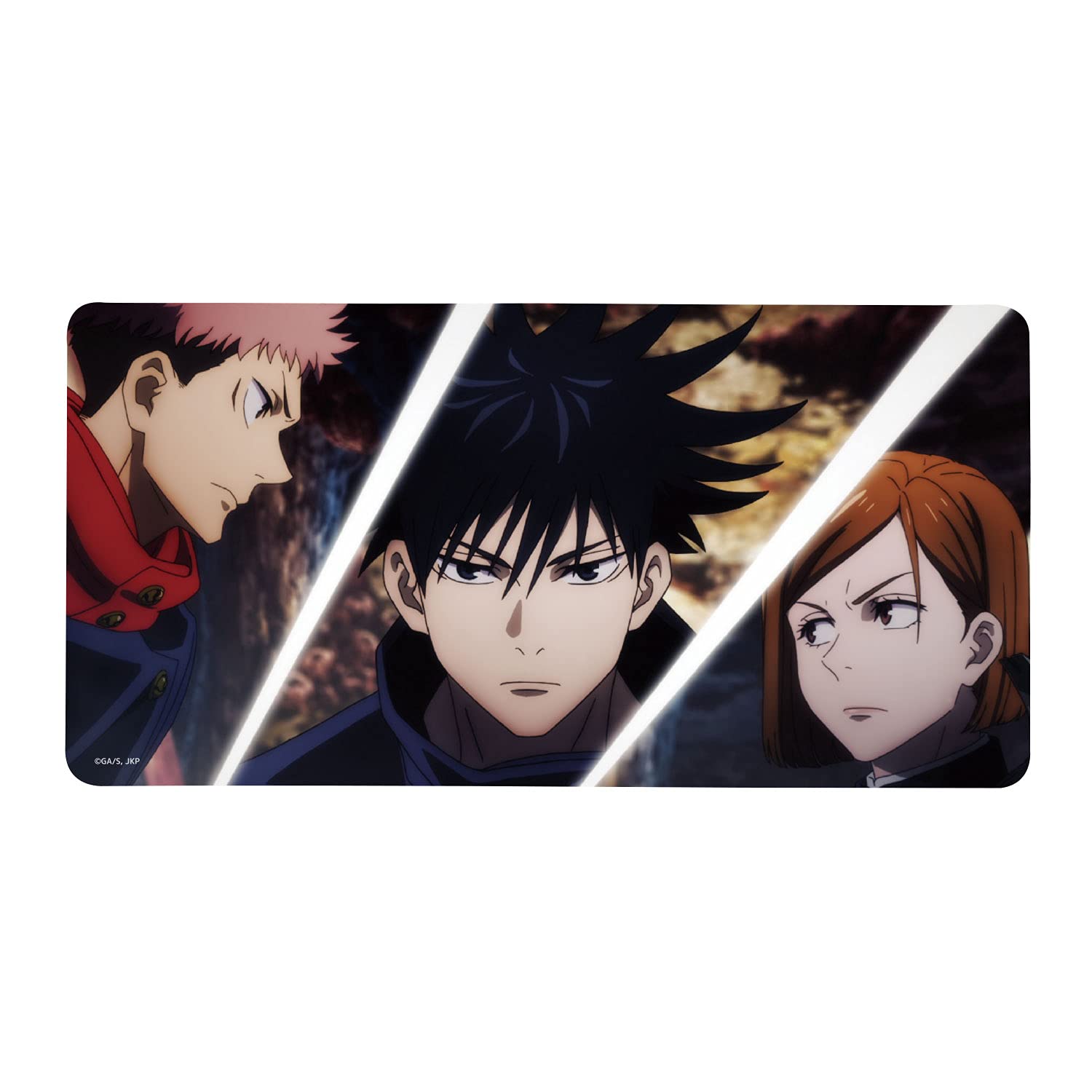 

Gourmandise Bandai Jujutsu Kaisen Desk Mat Type A Black BJK-19A чёрный