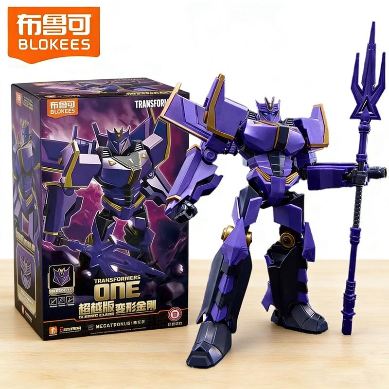 Non-Toxic Blokees Original Transformation Megatronus Prime Sky Fire Wing Optimus Prime The Fallen One G1 Decepticons Action Figure Toy