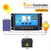 60A Charge Controller - Solar Panel Charge Controller 12V 24V Max 48V 1560W Input Adjustable Parameter Lcd Display